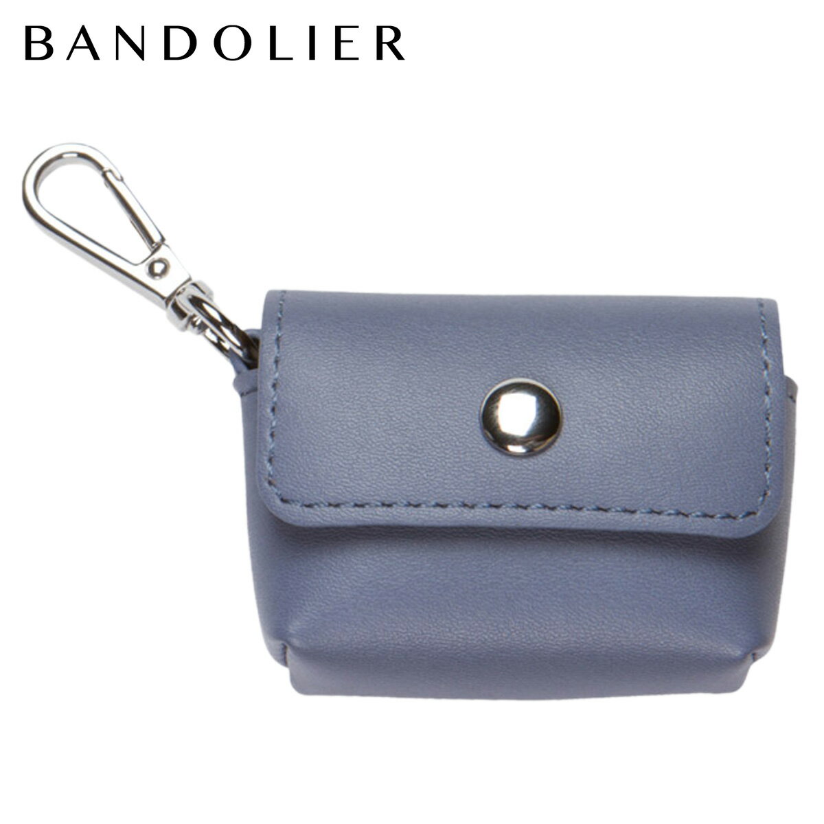 BANDOLIER バンドリヤー AirPods Proケース カバー エアーポッズ プロ ポーチ ブルー スモーク メンズ レディース POUCH BLUE SMOKE ブルー 46AVE スマホショルダー