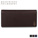マッキントッシュ フィロソフィー MACKINTOSH PHILOSOPHY 長財布 メンズ レディース 本革 LONG WALLET ブラック ブラウン ネイ...