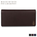 【クーポンで最大1000円OFF！5/1 10:59まで】 マッキントッシュ フィロソフィー MACKINTOSH PHILOSOPHY 長財布 メンズ レディース 本革 LONG WALLET ブラック ブラウン ネイビー 黒 MAP-1150121