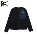 【クーポンで最大1000円OFF！5/1 10:59まで】 ディストリクト ヴィジョン DISTRICT VISION トレーナー スウェット メンズ BLACK ROCCO INSULATION MID LAYER SWEATSHIRT ブラック 黒 DV0013