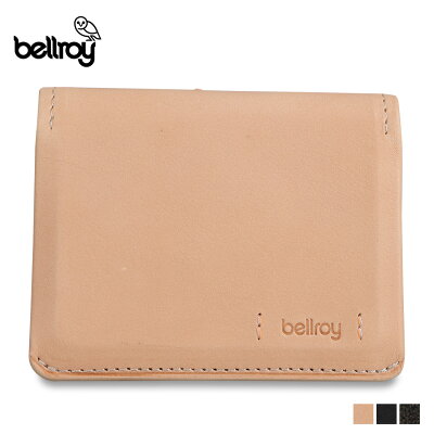 【 最大1000円OFFクーポン 】 ベルロイ Bellroy 二つ折り財布 メンズ レディース SLIM SLEEVE PREMIUM ブラック クリーム グリーン 黒 WSSC