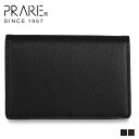 プレリー PRAIRIE カードケース 名刺入れ 定期入れ メンズ 本革 フレンチ ボックス カーフ FRENCH BOX CALF ブラック ブラウン 黒 NP11470
