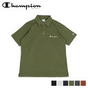 【クーポンで最大1000円OFF！5/1 10:59まで】 チャンピオン Champion ポロシャツ 半袖 メンズ POLO SHIRT ブラック ホワイト ネイビー オリーブ 黒 白 C3-P306