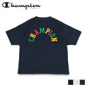 楽天スニークオンラインショップ【クーポンで最大1000円OFF！4/19 10:59まで】 チャンピオン Champion Tシャツ 半袖 メンズ レディース SHORT SLEEVE T-SHIRT ブラック ホワイト ネイビー 黒 白 C3-T324