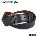 LACOSTE ベルト メンズ 【クーポンで最大1000円OFF！5/1 10:59まで】 ラコステ LACOSTE ベルト メンズ BELT ブラック ネイビー ダークブラウン 黒 LB67865