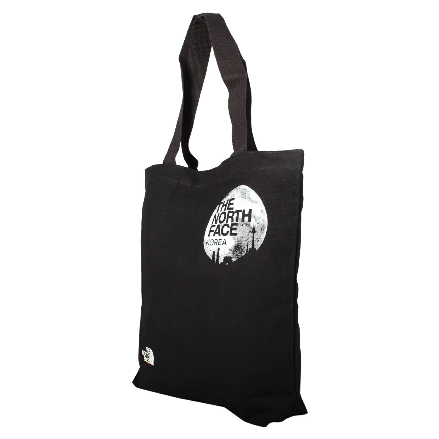 【最大1000円OFFクーポン】 ノースフェイス THE NORTH FACE トートバッグ メンズ レディース コリア キャンバス ホワイトレーベル WHITE LABEL TOTE KOREA ブラック 黒 NN2PL62