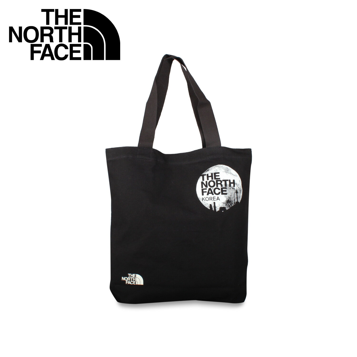 【最大1000円OFFクーポン】 ノースフェイス THE NORTH FACE トートバッグ メンズ レディース コリア キャンバス ホワイトレーベル WHITE LABEL TOTE KOREA ブラック 黒 NN2PL62