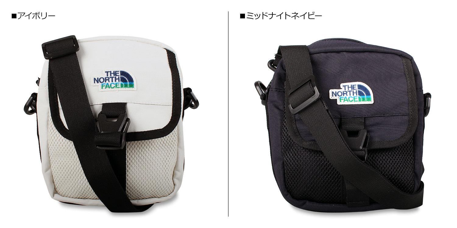 【最大1000円OFFクーポン】 ノースフェイス THE NORTH FACE ショルダーバッグ メンズ レディース クロス ホワイトレーベル WHITE LABEL ECO CROSS BAG SD アイボリー ダーク ネイビー NN2PM22