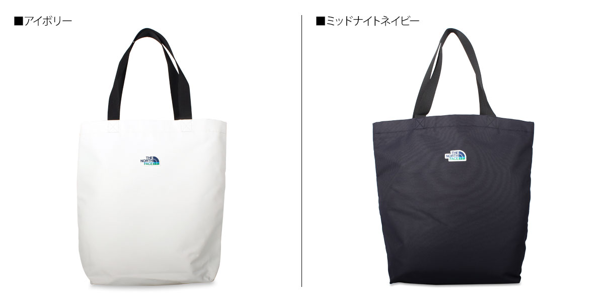 【最大1000円OFFクーポン】 ノースフェイス THE NORTH FACE トートバッグ メンズ レディース ショルダー ホワイトレーベル WHITE LABEL ECO SHOULDER BAG SD アイボリー ダーク ネイビー NN2PM23