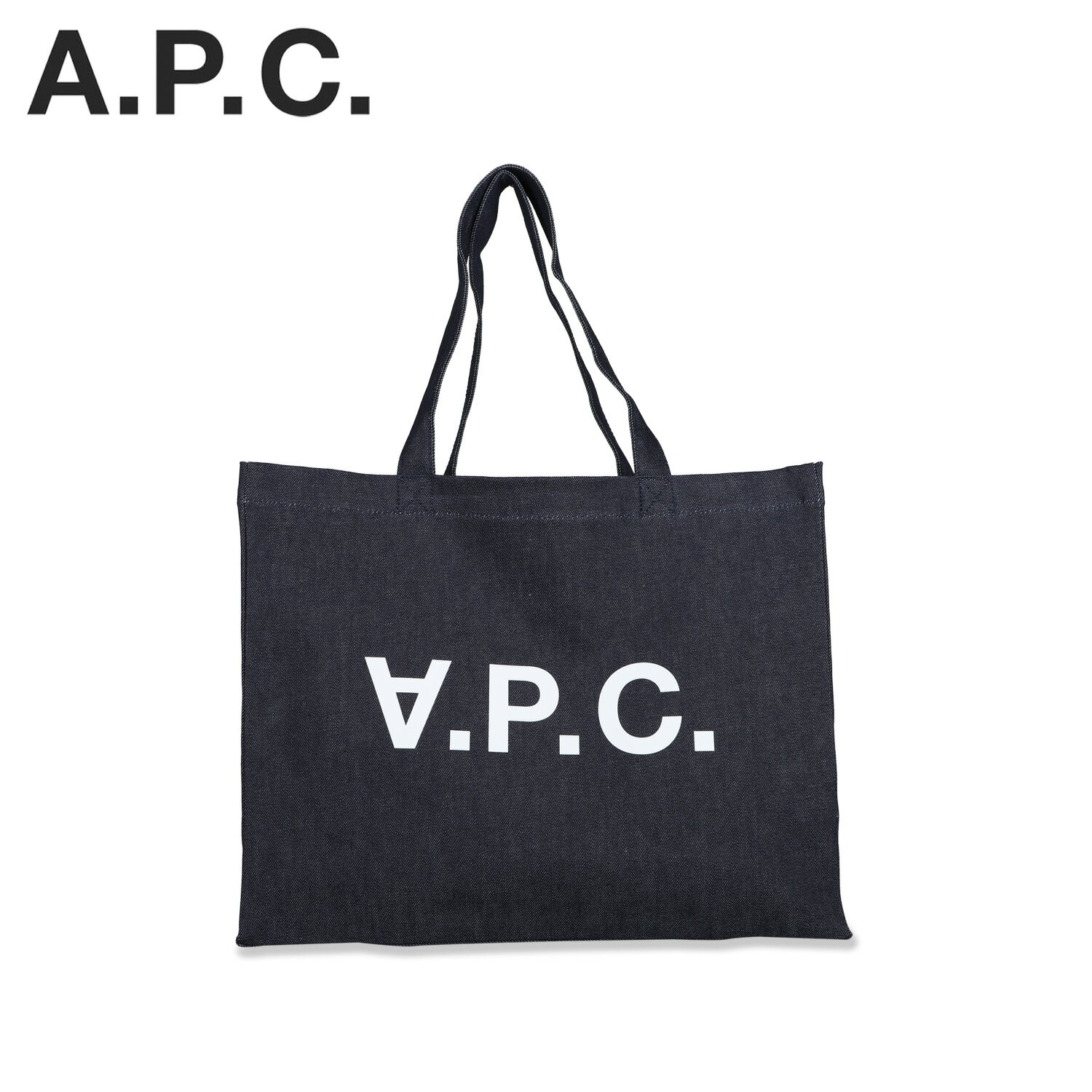 アーペーセー プレゼント メンズ A.P.C. アーペーセー トートバッグ メンズ レディース デニム DANIELA ネイビー COCSX-M61446