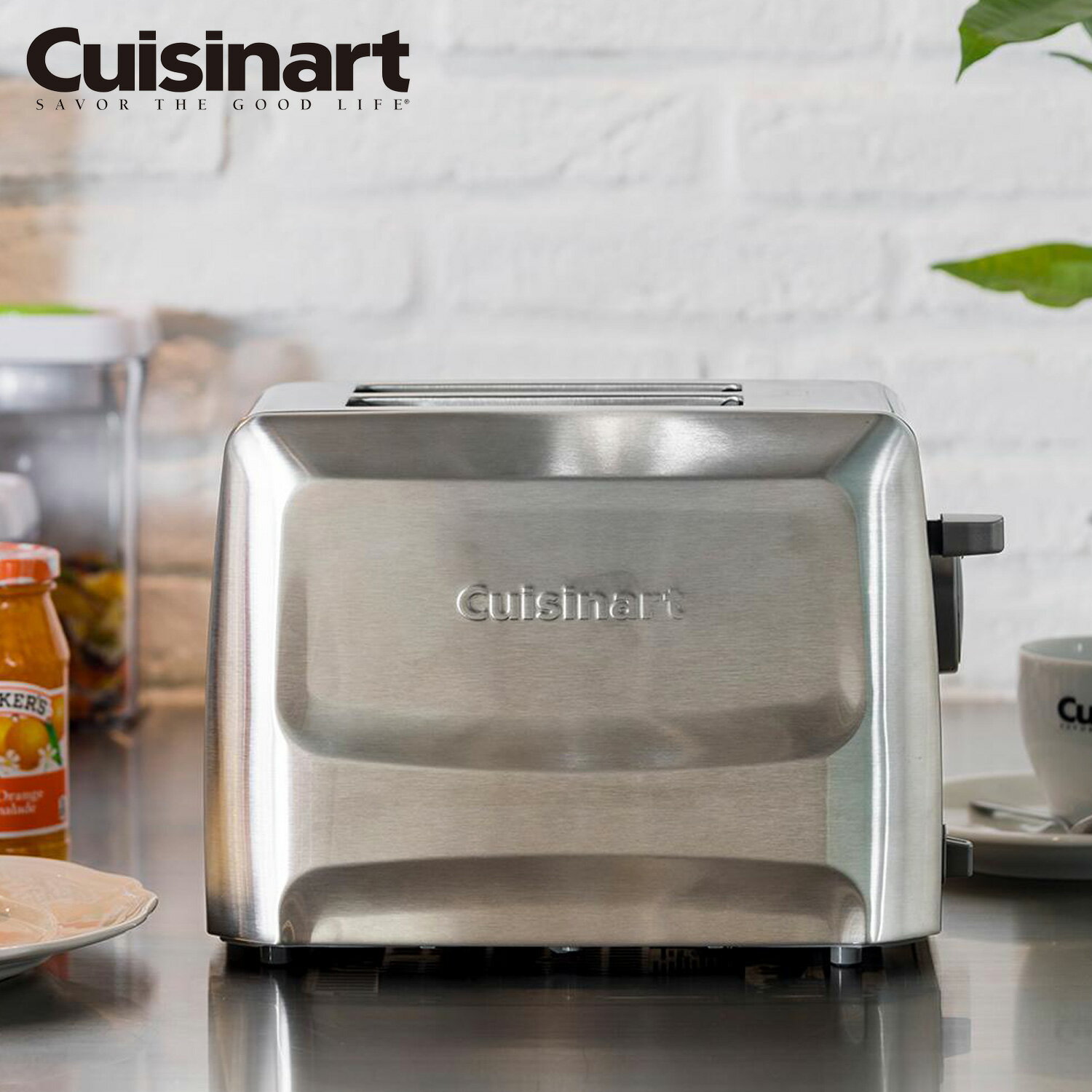 【最大1000円OFFクーポン】 クイジナート Cuisinart トースター 2枚焼き小型 メタル METAL TOASTER CPT-620J