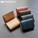  ファブリック FABRIK 三つ折り財布 メンズ レディース 本革 WALLET ブラック ブラウン レッド ブルー ダーク グリーン 黒 F13013