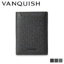 ヴァンキッシュ VANQUISH 二つ折り財布 メンズ 本革 WALLET ブラック ネイビー ダーク グリーン 黒 VQM-43290