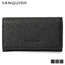 ヴァンキッシュ VANQUISH キーケース メンズ 本革 5連 L字ファスナー KEY CASE ブラック ネイビー ダーク グリーン 黒 43310