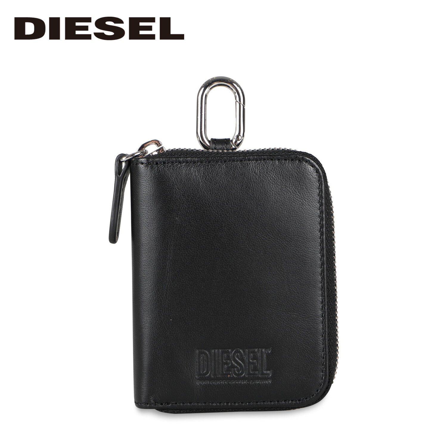 ディーゼル ディーゼル DIESEL キーケース メンズ ラウンドファスナー 6連 CLE WALLET ブラック 黒 X08099PR818