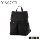 【クーポンで最大1000円OFF！5/1 10:59まで】 イザック Y’SACCS リュック レディース DOUBLE HOOK POCKET RUCK SACK ブラック グレージュ ネイビー ブラウン 黒 20-008-02 母の日