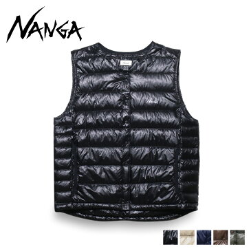 NANGA ナンガ インナーダウン ダウンベスト レディース INNER DOWN VEST ブラック ネイビー ベージュ カーキ ブラウン 黒