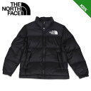 【クーポンで最大1000円OFF！5/16 10:59まで】 ノースフェイス THE NORTH FACE ダウン ジャケット アウター ヌプシ キッズ Y 1996 RETRO NUPTSE DOWN JACKET ブラック 黒 NF0A4TIM