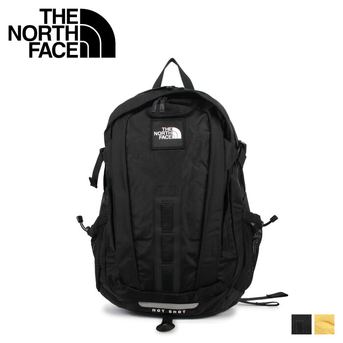 ノースフェイス THE NORTH FACE リュック バック バックパック ホットショット メンズ レディース 30L HOT SHOT SE ブラック イエロー 黒 NM71951