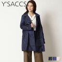 【 最大1000円OFFクーポン配布中 】 イザック Y’SACCS レインコート レインウェア カッパ レディース 撥水 スタンダード STANDARD ブラ...