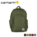 【クーポンで最大1000円OFF！5/1 10:59まで】 カーハート carhartt リュック バッグ バックパック メンズ レディース 大容量 25L ESSENTIAL 25L LAPTOP BACKPACK ブラック カーキ ブラウン レッド 黒 89436151