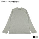 コム デ ギャルソン 【クーポンで最大1000円OFF！5/1 10:59まで】 コムデギャルソン シャツ Comme des Garcons SHIRT Tシャツ 長袖 ロンT カットソー メンズ LONG SLEEVE SMALL LOGO BACK TEE ブラック グレー 黒 FH-T012