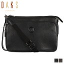 ショルダーバッグ ダックス DAKS ショルダーバッグ メンズ 本革 斜め掛け 小さめ SHOULDER BAG ブラック ブラウン 黒 DA29135