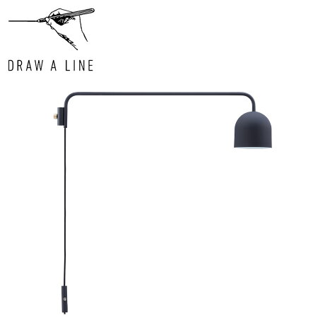 ドローアライン DRAW A LINE ランプ 関節照明 ライト つっぱり棒 照明器具 ランプC 009 Lamp C 縦取付専用 LED対応 アンティーク D-LC