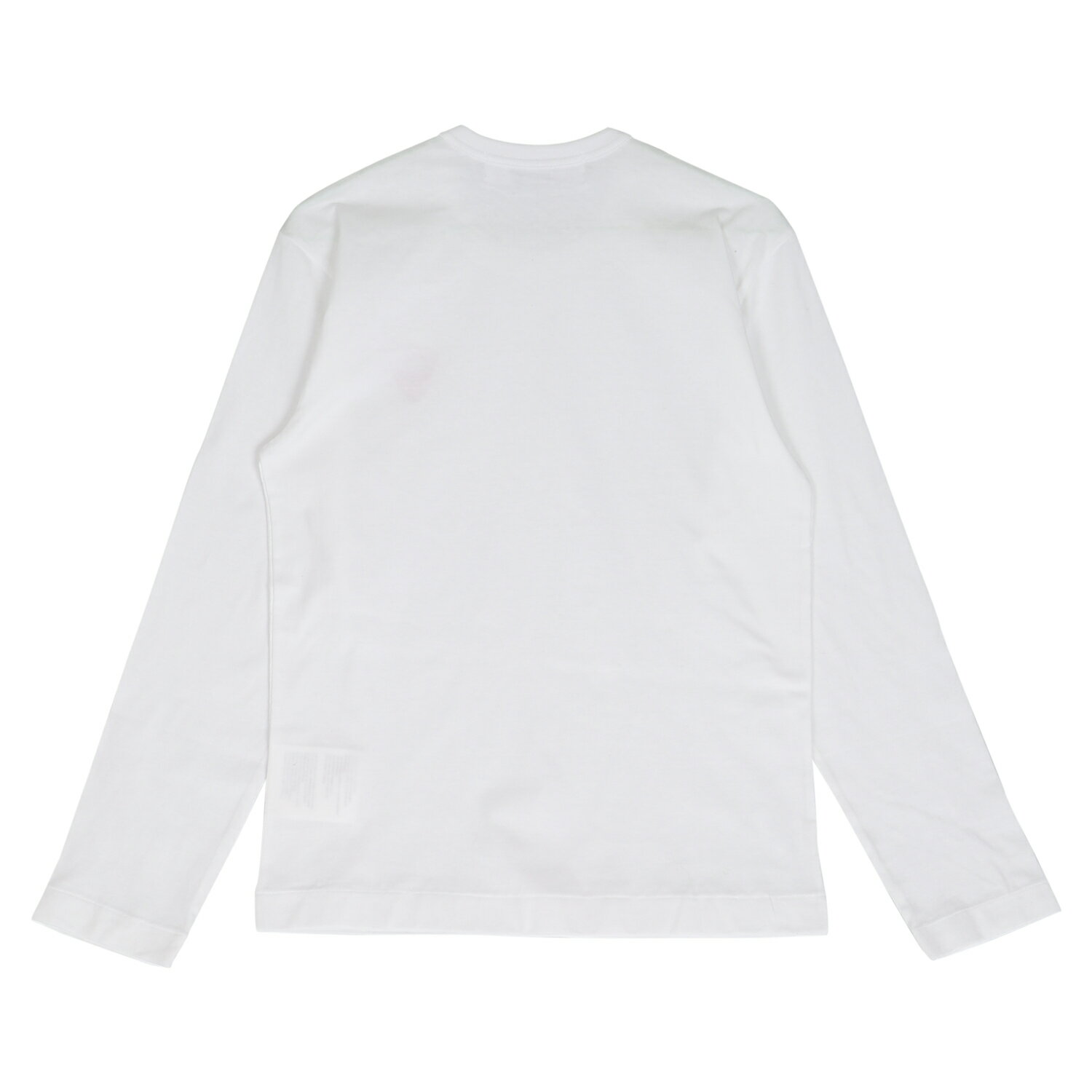 プレイ コムデギャルソン PLAY COMME des GARCONS Tシャツ 長袖 メンズ カットソー ロンT レッドハート ロゴ LONG SLEEVE T-SHIRT ブラック ホワイト 黒 白 T292