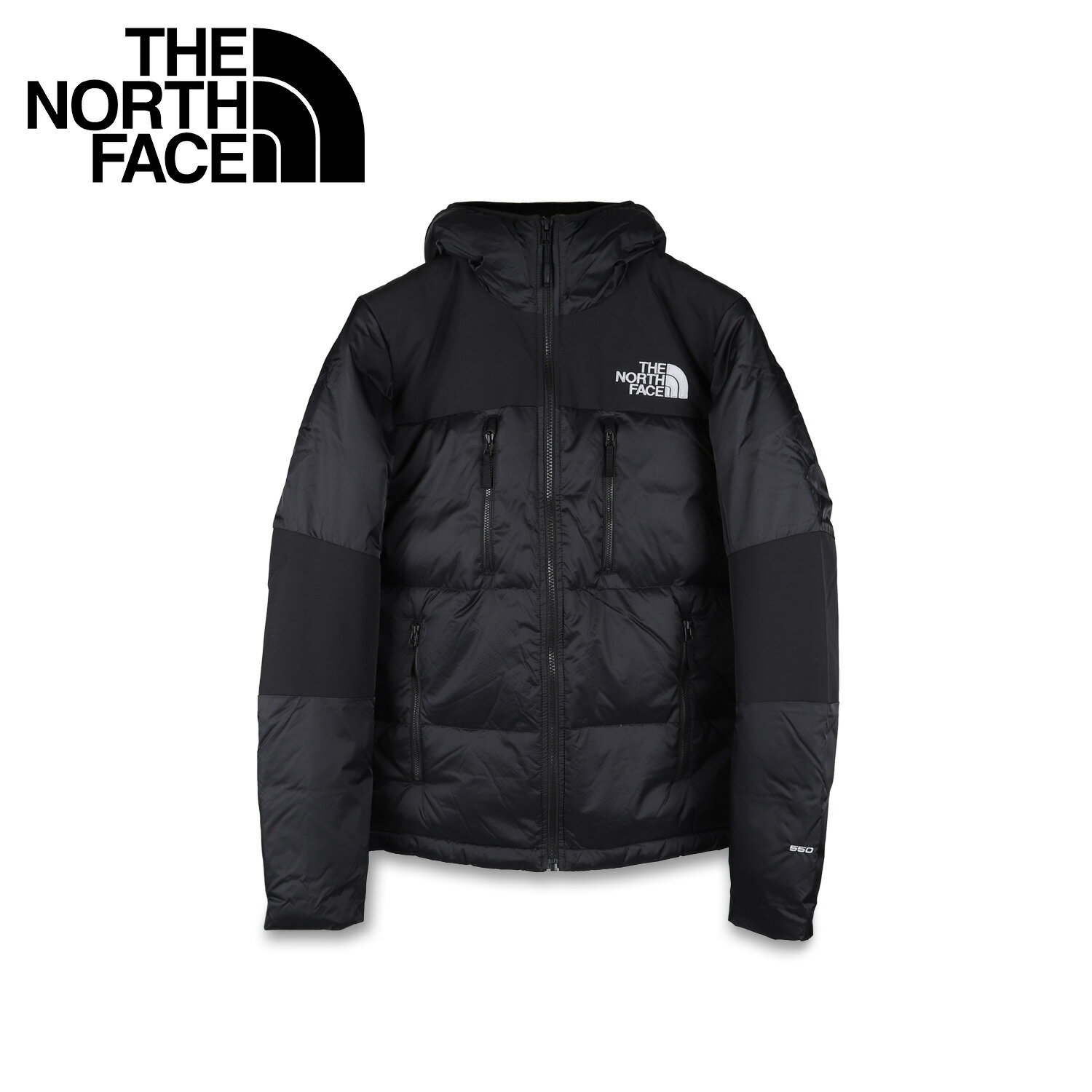 ノースフェイス THE NORTH FACE ヒマラヤン ライト フーディー ダウン マウンテンジャケット アウター メンズ M HIMALAYAN LIGHT DOWN HOODIE ブラック 黒 NF0A3OED