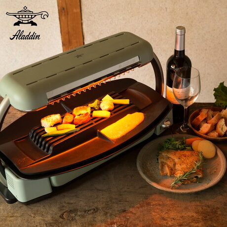 Alladin アラジン ホットプレート グラファイトグリラー グリル ロースター 卓上プレート 大型 焼肉 GRAPHITE GRILLER CAG-G13B