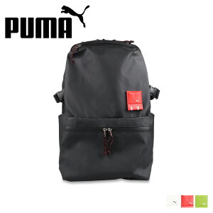 【クーポンで最大1000円OFF！2/26 10:59まで】 PUMA プーマ リュック バッグ バックパック メンズ レディース 30L 撥水 大容量 通学 BACKPACK ホワイト レッド ライト グリーン 白 J20126