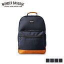 【クーポンで最大1000円OFF！5/7 10:59まで】 ワンダーバゲージ WONDER BAGGAGE リュック バッグ バックパック メンズ レディース グッドマンズ デイパックネオ 撥水 GM DAYPACK NEO ブラック ネイビー ブラウン 黒 WB-G-032