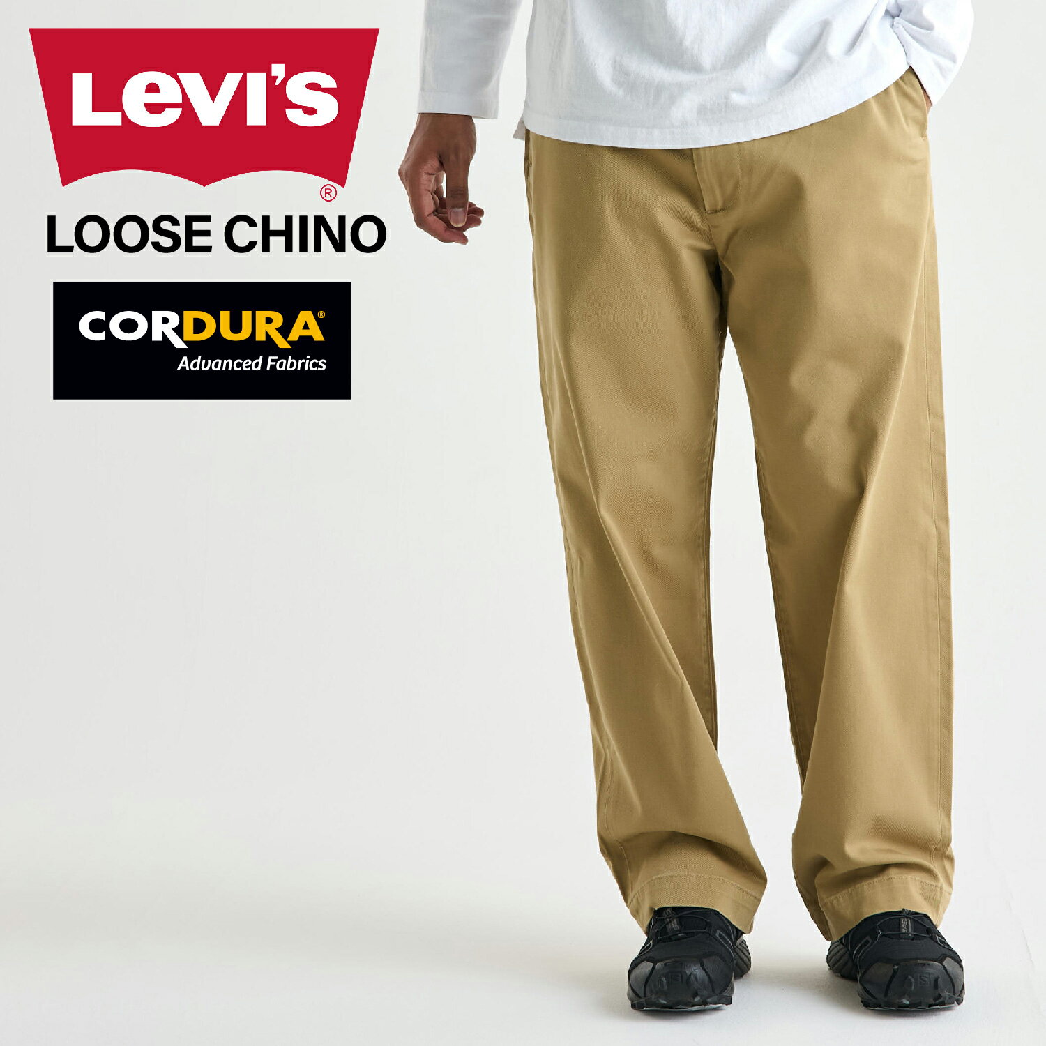 リーバイス LEVIS チノパン ワークパンツ ルーズ メンズ LOOSE CHINO ベージュ A0970