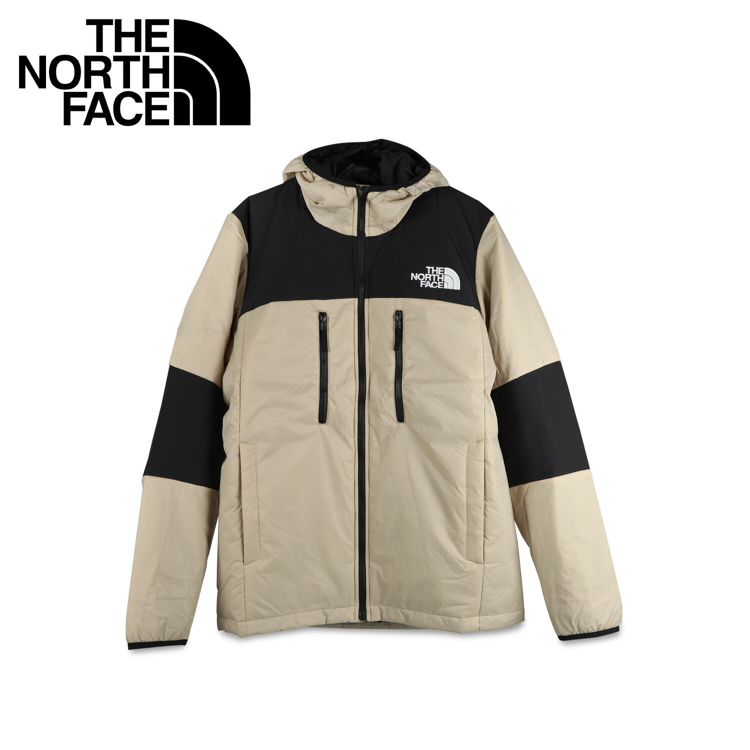 ノースフェイス THE NORTH FACE ジャケット マウンテンジャケット アウター ヒマラヤン ライト シンセ フーディー メンズ M HIMALAYAN LIGHT SYNTH HOODIE ベージュ NF0A3L2G