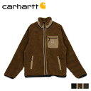 【クーポンで最大1000円OFF！5/1 10:59まで】 カーハート carhartt ジャケット フリースジャケット ボア アウター プレンティスライナー メンズ PRENTIS LINER ブラック カーキ ブラウン 黒