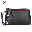 カステルバジャック CASTELBAJAC バッグ クラッチバッグ セカンドバッグ リンク メンズ レディース 本革 LINK SERIES CLUTCH BACK ブラック 黒 30211