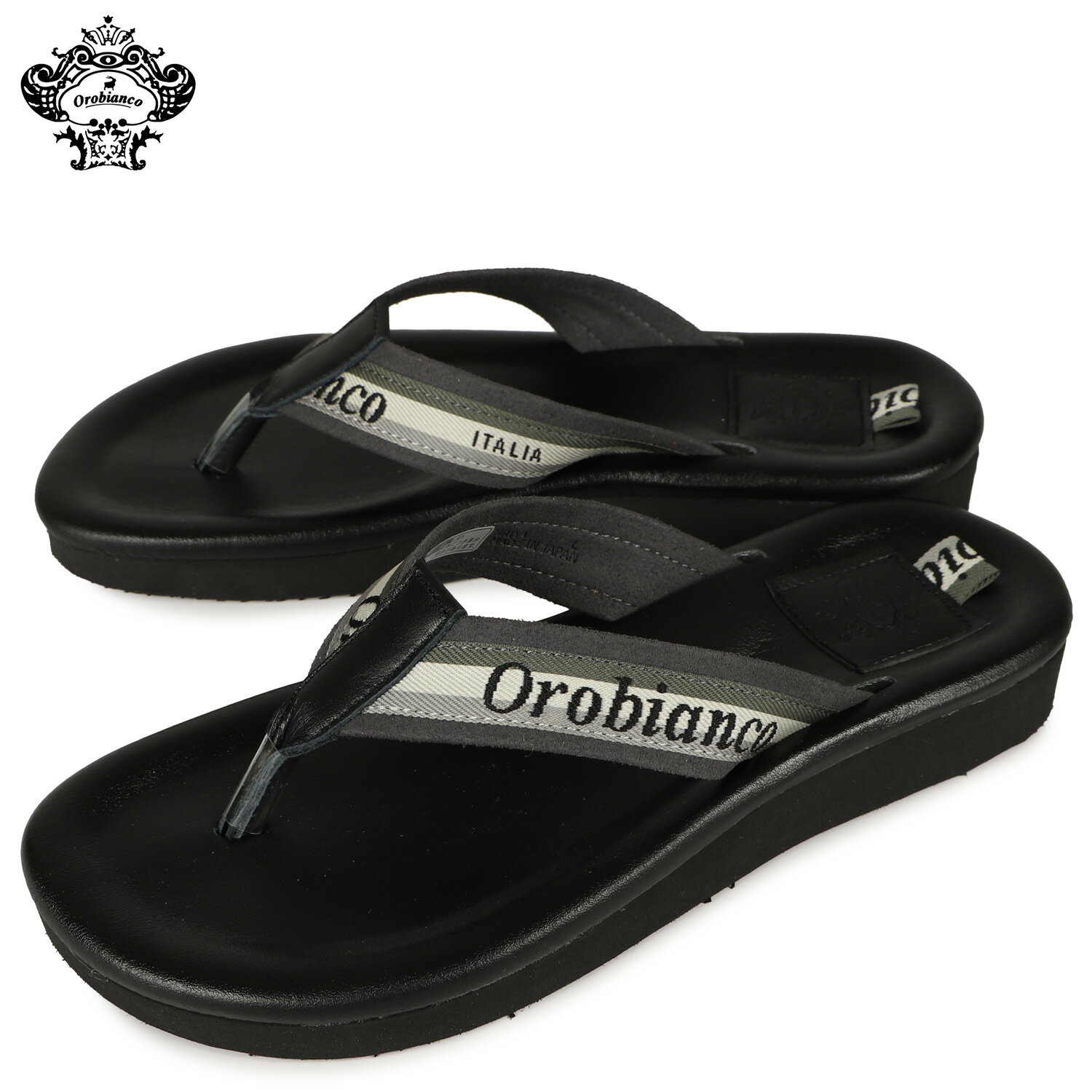 【最大1000円OFFクーポン発行中 11/27 09:59まで!】 オロビアンコ Orobianco トングサンダル ビーチサンダル イリヤ メンズ 本革 I...
