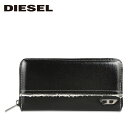 ディーゼル 財布（メンズ） 【クーポンで最大1000円OFF！4/19 10:59まで】 ディーゼル DIESEL 財布 長財布 メンズ レディース ラウンドファスナー SUBSTRA 24 ZIP WALLET ブラック 黒 X08440-PS167