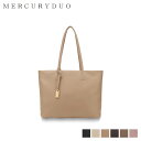  マーキュリーデュオ MERCURYDUO トートバッグ レディース 大きめ ファスナー付き A4 TOTE BAG ブラック アイボリー ベージュ 黒 MER-90310B