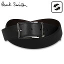 【クーポンで最大1000円OFF！5/1 10:59まで】 ポールスミス Paul Smith ベルト レザーベルト メンズ リバーシブル 本革 BELT ブラック ブラウン 黒 M1A 4437 CCUT