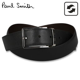 ポールスミス ベルト（レディース） 【クーポンで最大1000円OFF！5/16 10:59まで】 ポールスミス Paul Smith ベルト レザーベルト メンズ リバーシブル 本革 BELT ブラック ブラウン 黒 M1A 4437 CCUT