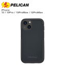 PELICAN ペリカン iPhone 13 13 Pro 13 Pro Max 12 Pro Max スマホケース スマホショルダー 携帯 アイフォン MARINE ACTIVE ブラック 黒