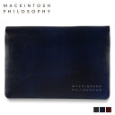 マッキントッシュ フィロソフィー MACKINTOSH PHILOSOPHY カードケース 名刺入れ 定期入れ メンズ 本革 ローワン CARD CASE ブラ...