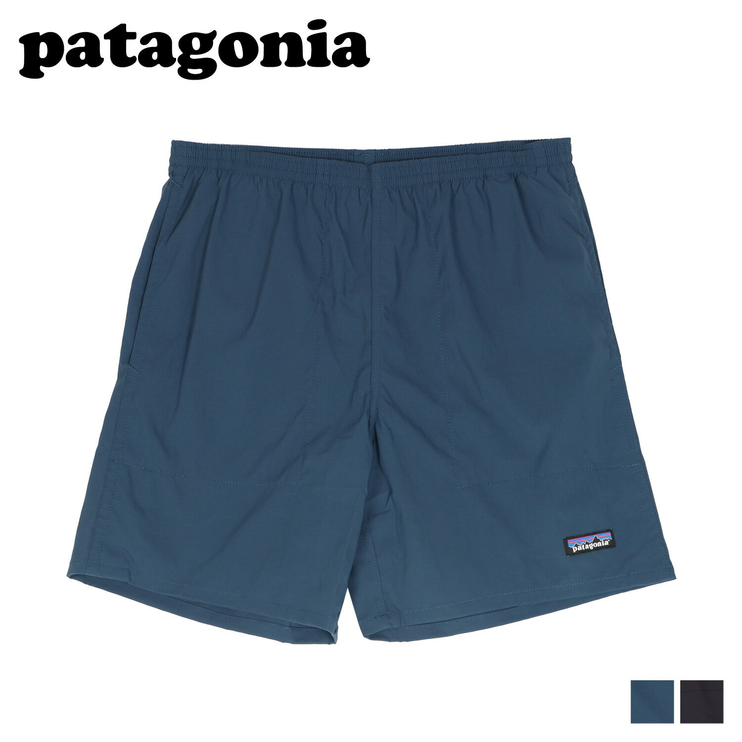 【 最大1000円OFFクーポン配布中 】 パタゴニア patagonia ショートパンツ ハーフパンツ バギーズ ライト メンズ 撥水 Ms BAGGIES LIGHTS ブラック ブルー 黒 58047