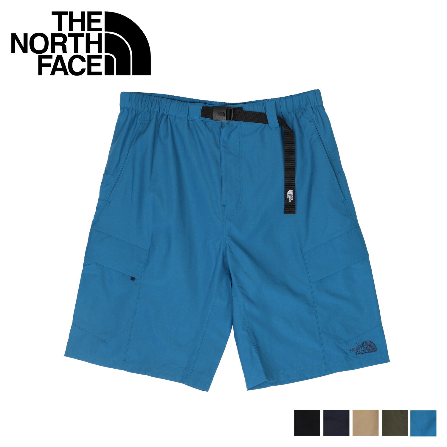 【最大1000円OFFクーポン配布中】 ノースフェイス THE NORTH FACE パンツ ショートパンツ ハーフパンツ クラス ファイブ カーゴショーツ メンズ 撥水 CLASS V CARGO ST ブラック ネイビー ベージュ カーキ ブルー 黒 NB42232