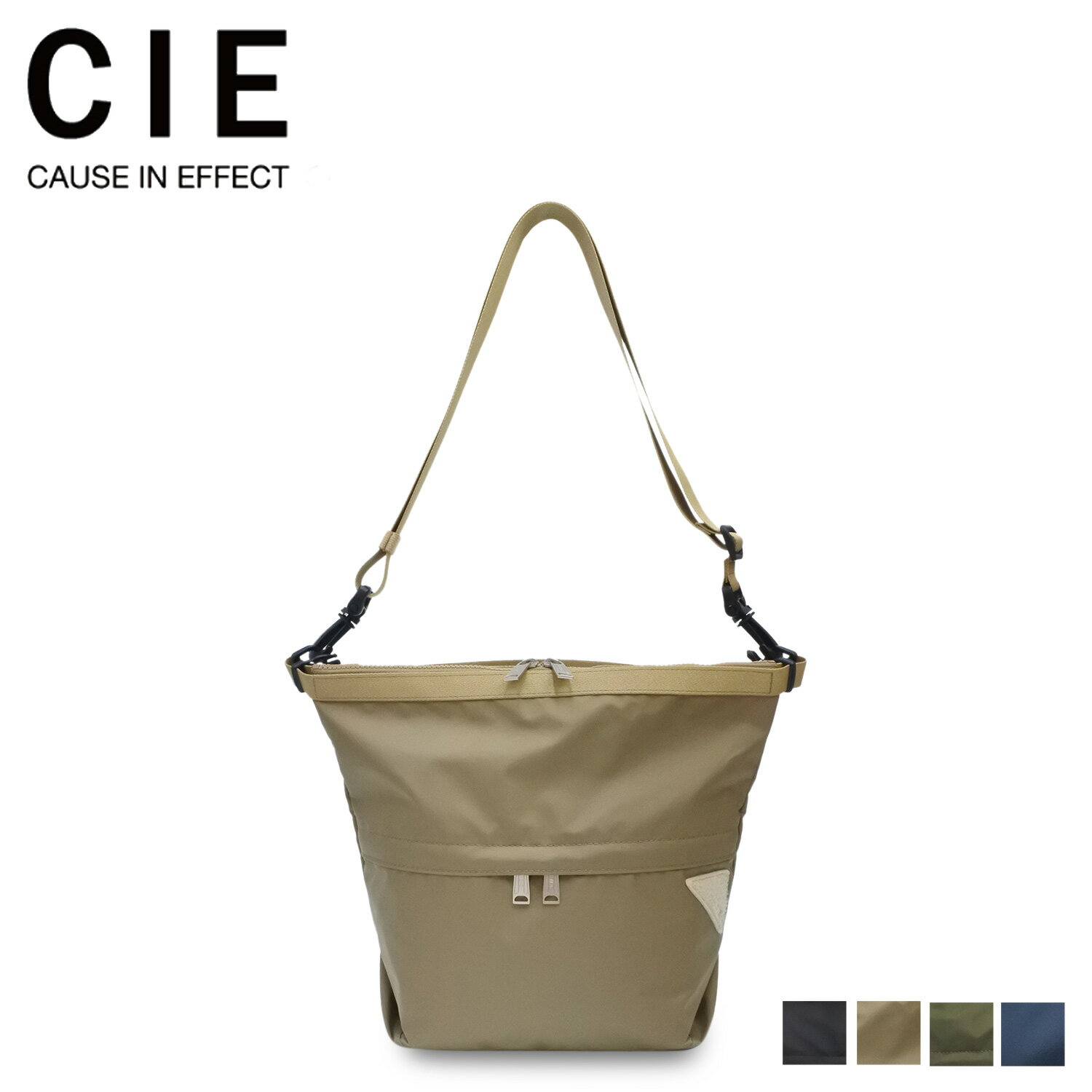 CIE シー バッグ ショルダーバッグ フロー ドライ メンズ レディース 斜めがけ 防水 撥水 軽量 FLOW DRY SHOULDER BAG S ブラック ベージュ カーキ ブルー 黒 022106