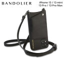 【クーポンで最大1000円OFF！5/1 10:59まで】 BANDOLIER バンドリヤー iPhone 13 mini iPhone 13 13Pro iPhone 13 Pro Max スマホケース スマホショルダー 携帯 アイフォン エマ ピューター メンズ レディース EMMA PEWTER ブラック 黒 10EMM