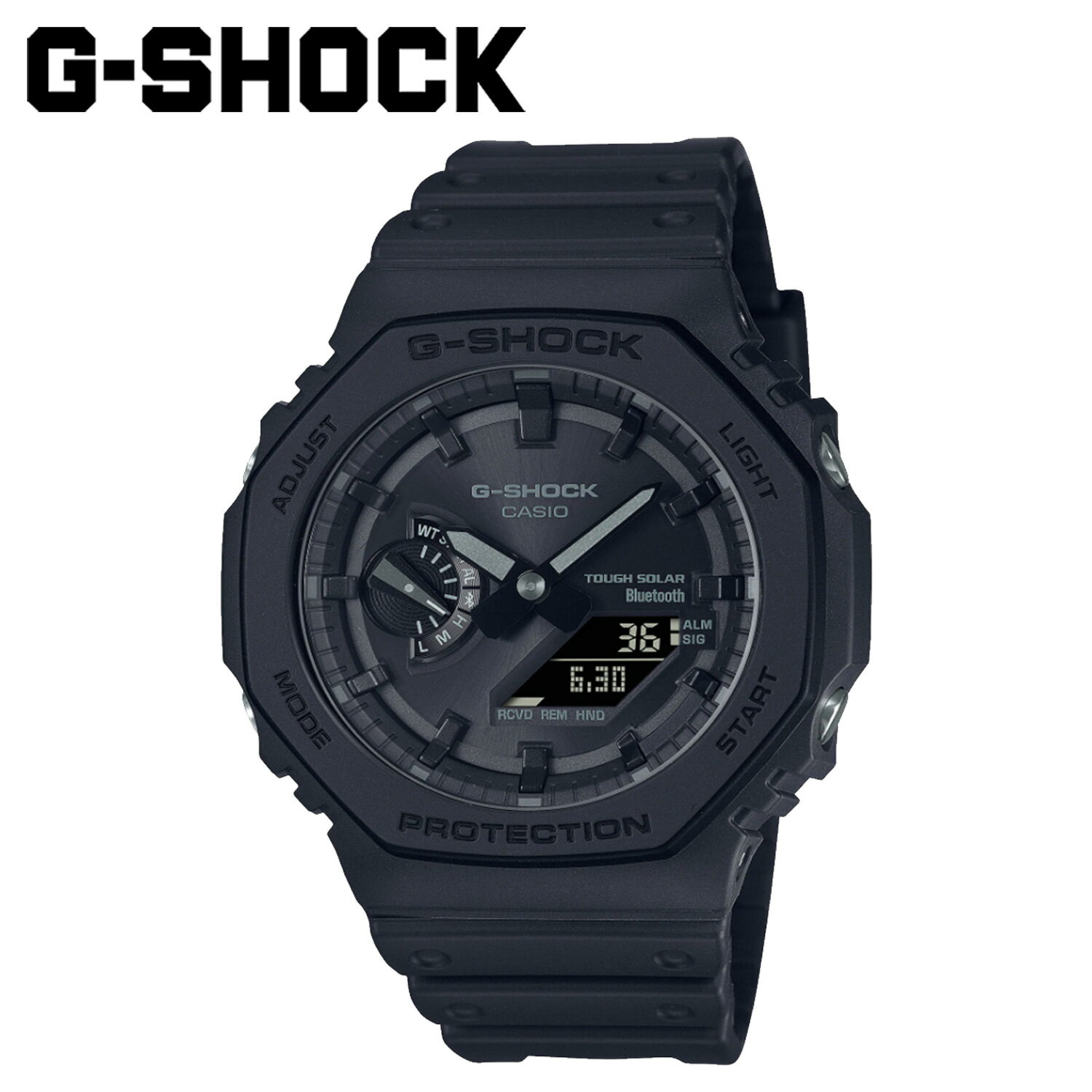 カシオ CASIO G-SHOCK 腕時計 GA-B2100-1A1JF Bluetooth連携 防水 ジーショック Gショック G-ショック メンズ レディース ブラック 黒