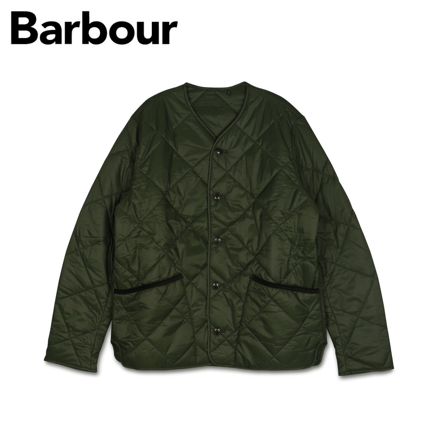 Barbour バブアー キルティングジャケット アウター リッズデイル カーディガン キルト メンズ LIDDESDALE CARDIGAN QUI LT カーキ MQU1562SG51